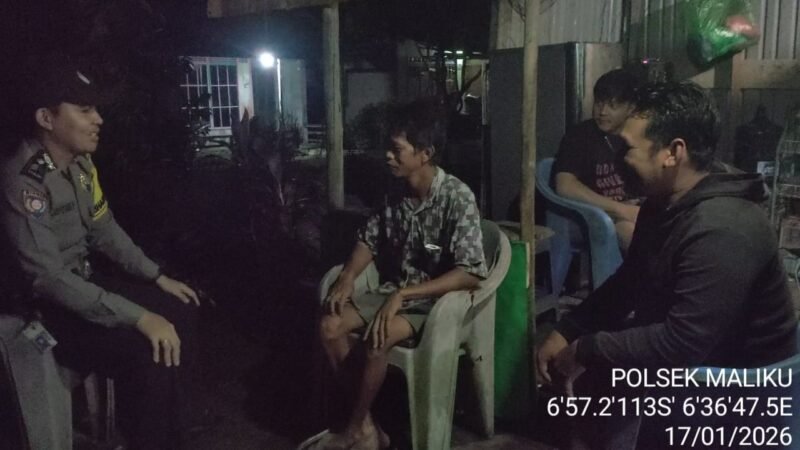 Cegah Tindak Pidana, Polsek Maliku Patroli ke Objek Vital