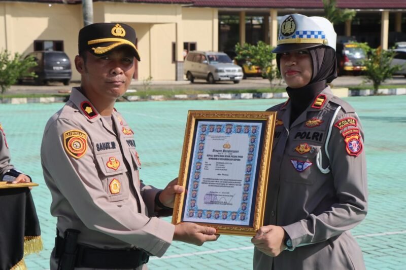 Hari Kesadaran Nasional, Polres Pulang Pisau Apresiasi Kinerja Personel dan Mitra Swasta