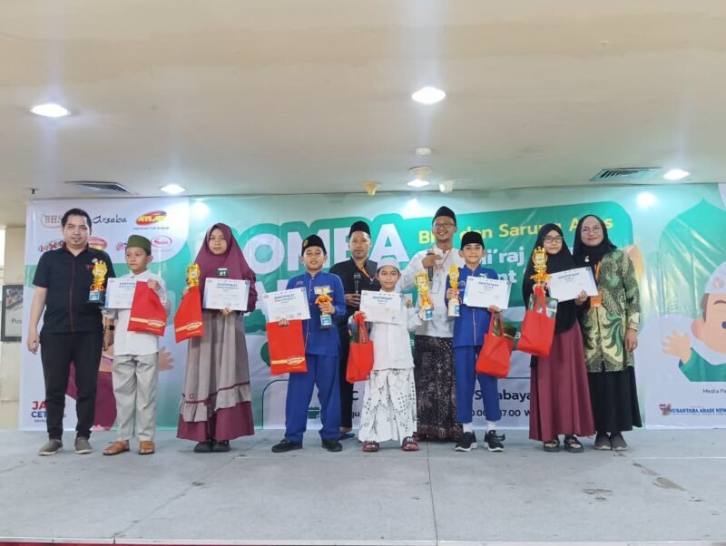 Foto: Lomba Tahfidz Isra Mi’raj Quranic Talent Show di DTC Mall Wonokromo Surabaya