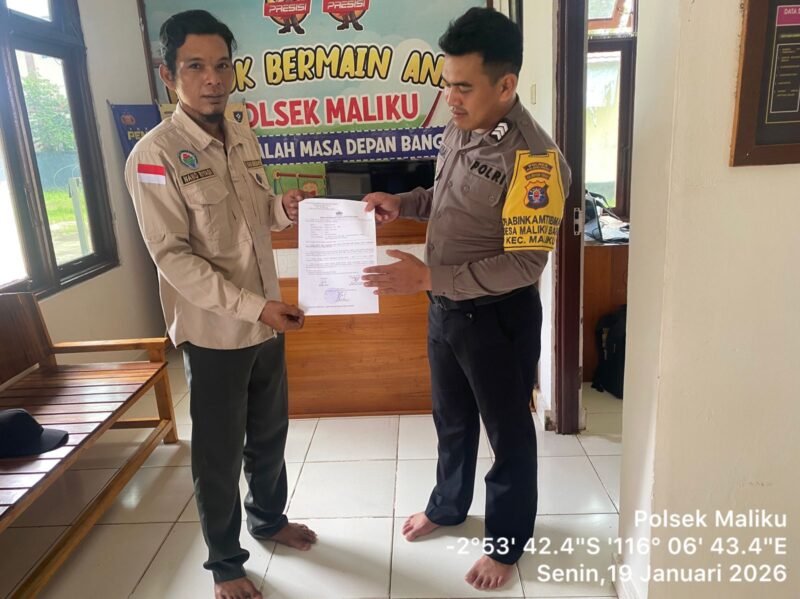 Personel Polsek Maliku Sosialisasi Kepada Masyarakat Kecamatan Maliku