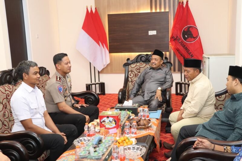 Foto: Perkuat Sinergitas Kapolres Sumenep Jalin Silaturahmi dengan Bupati dan Ketua DPRD