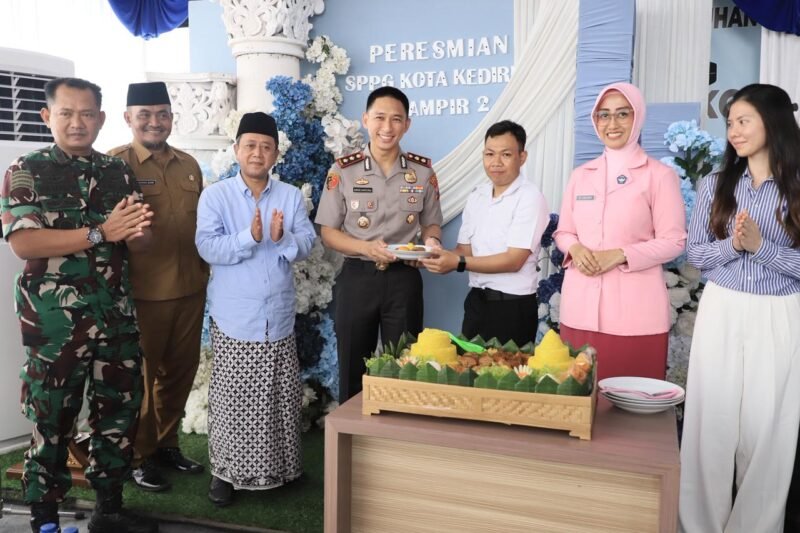 Foto: Polres Kediri Kota Resmikan SPPG Yayasan Kemala Bhayangkari 2