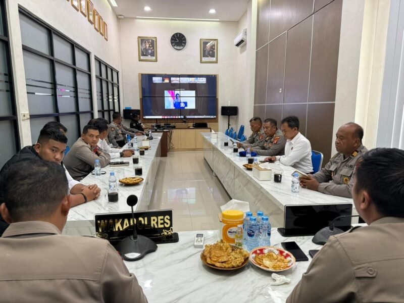 Transformasi Polri, Kapolres Pulang Pisau Ikuti Peluncuran Ditres dan Satres PPA-PPO
