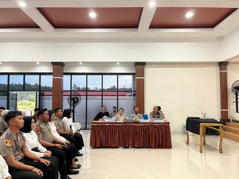 Sidang BP4R di Polres Pulang Pisau: Persiapkan Personel dan Pasangan Menjadi Keluarga Bahagia