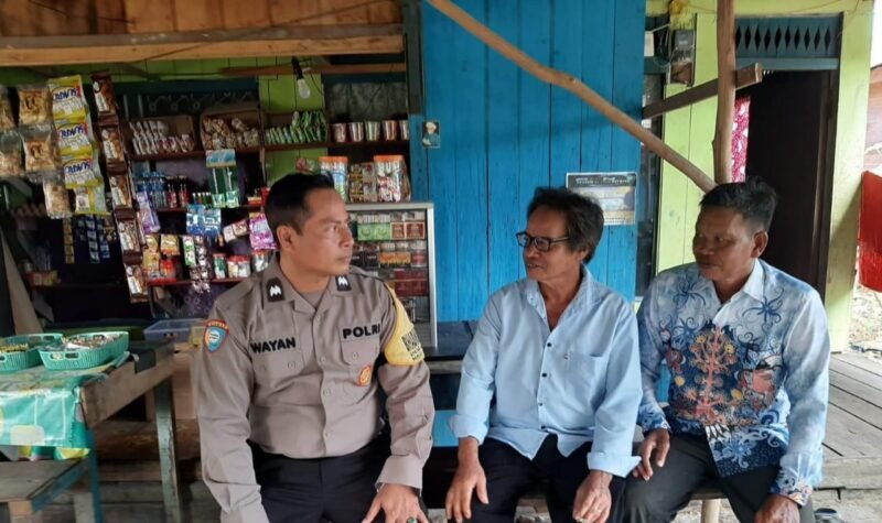 Personel Polsek Maliku Sosialisasi Kepada Masyarakat Kecamatan Maliku