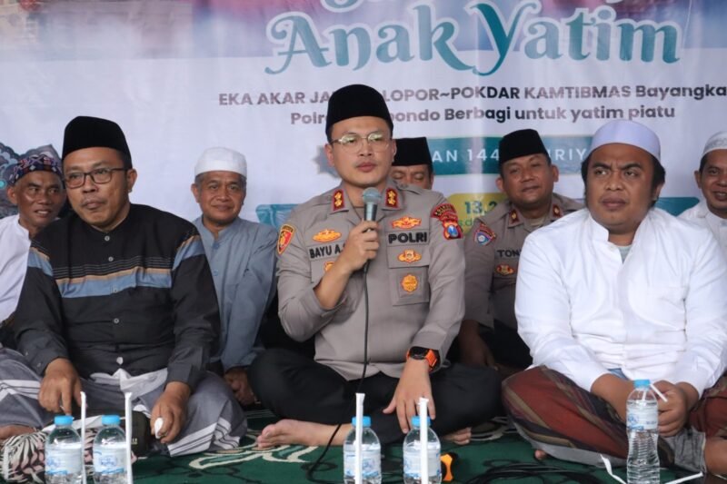 Foto: Bulan pertama bertugas sebagai Kapolres Situbondo, AKBP Bayu Anuwar Sidiqie terus mengisi kegiatannya dengan silaturahmi ke jajaran pemerintahan Kabupaten Situbondo dan Instansi samping serta Tokoh Ulama, Tokoh Masyarakat termasuk Pokdarkamtibmas.