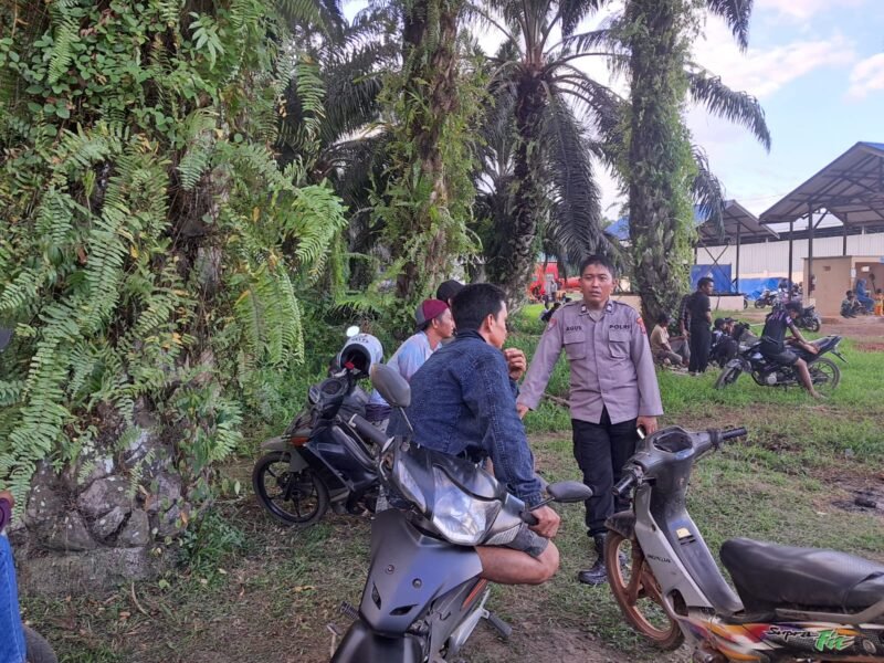 Cegah Judi Online Sat Binmas Polres Pulang Pisau Laksanakan Sambang ke Masyarakat