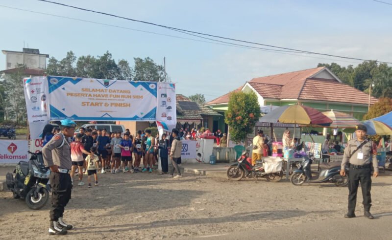Pastikan Keselamatan Peserta, Polsek Maliku Amankan Ajang Mini Have Fun Run#1