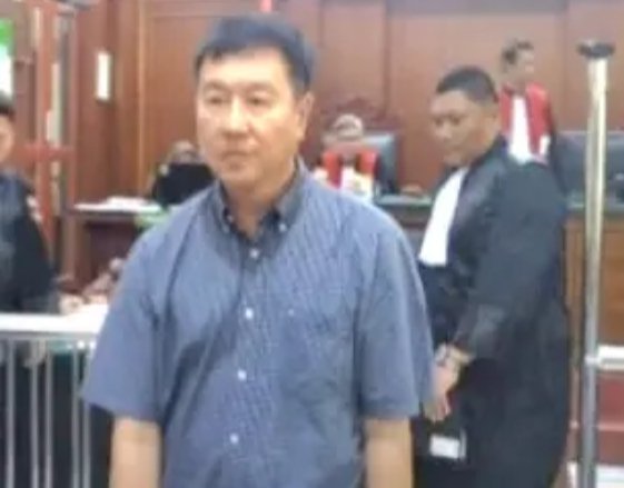 Foto: Eksepsi Hermanto Oerip, Kasus Penipuan Tambang Nikel Fiktif. Di Tolak