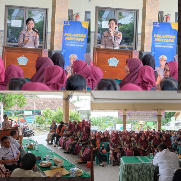 Foto: SAMSAT SIDOARJO KOTA SOSIALISASIKAN PAJAK DAN OPSEN PKB DAN BBNKB DI JUMPUTREJO KECAMATAN SUKODONO