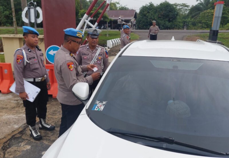 Sidak Mendadak di Polres Pulang Pisau: Surat Kendaraan Diperiksa Propam dan Satlantas