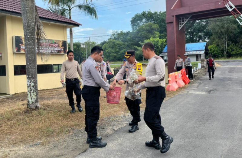 Bersih Mako Jadi Prioritas, Polres Pulang Pisau Tingkatkan Kenyamanan Kerja