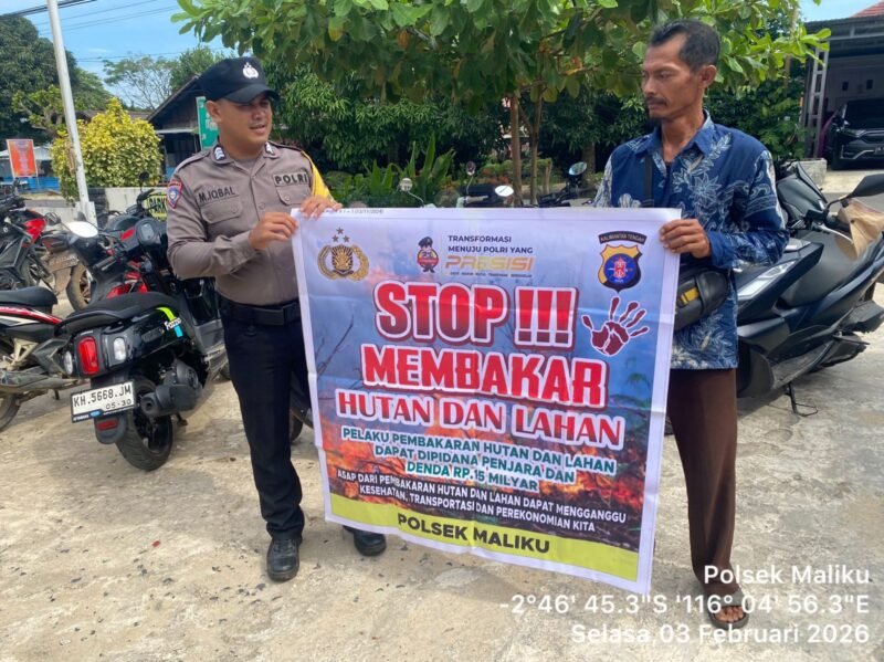 Polsek Maliku Wujudkan Pelayanan Prima, Bukti Nyata Polri Untuk Masyarakat