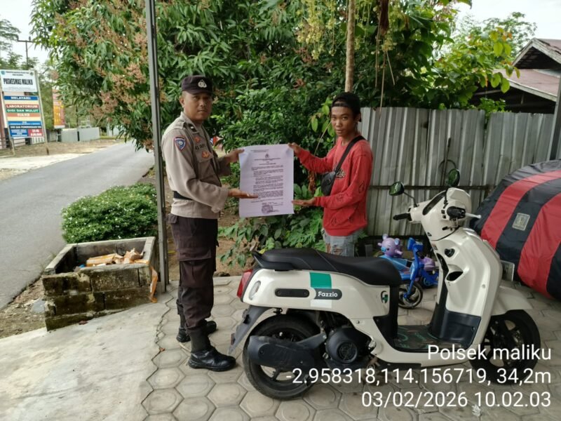 Perkuat Kemitraan dengan Warga, Polsek Maliku Gencarkan Sambang Kamtibmas untuk Cegah Gangguan Keamanan