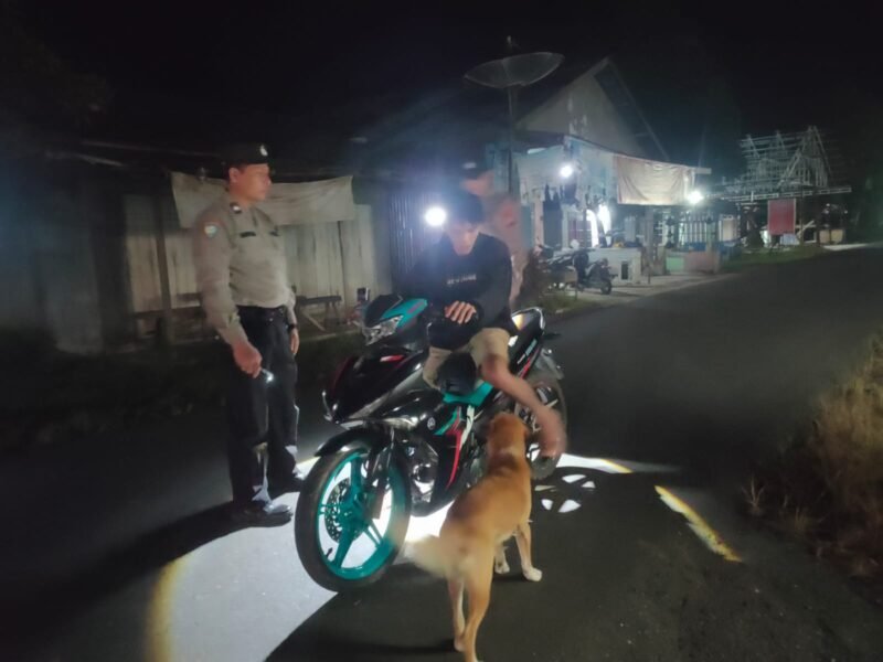 Polsek Maliku Laksanakan KRYD di Wilayah Hukumnya