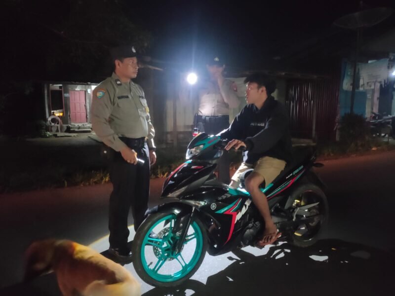 Polsek Maliku Laksanakan KRYD di Wilayah Hukumnya