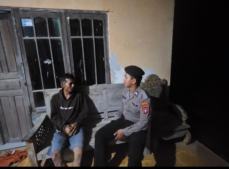 Antisipasi Terjadinya Tindak Pidana Polsek Maliku Patroli Malam.