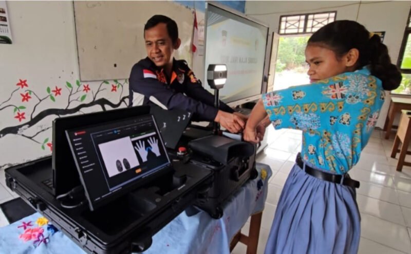 Inovasi SIJAMALA Satreskrim Polres Pulpis, Sidik Jari Pelajar Terintegrasi Sistem Pusident Polri