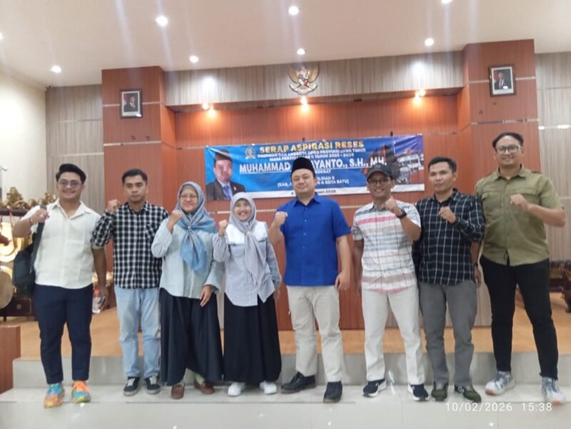 Foto  ist : Muhammad Arbiyanto.S.H., MH.  Reses Anggota DPRD Provinsi Jatim Komisi B Fraksi Demokrat. desa Mojorejo Kecamatan Jurwjo Kota Batu.