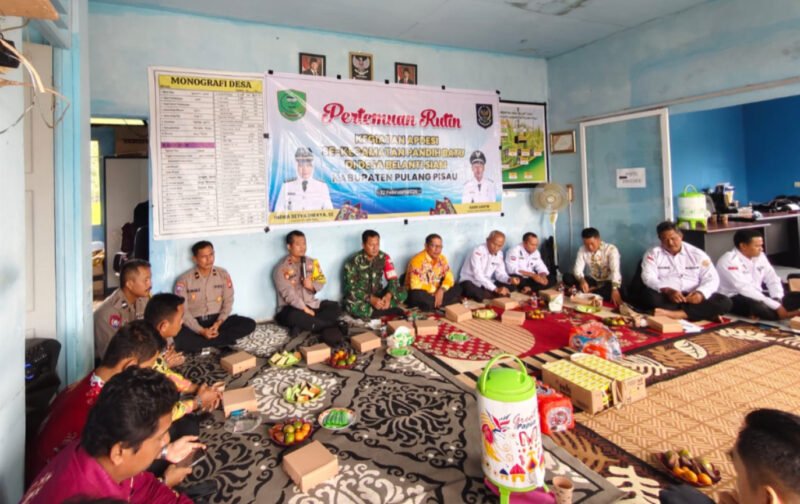 Kawal Pembangunan Desa, Kapolsek Pandih Batu Perkuat Sinergi dengan Seluruh Kepala Desa Melalui Forum APDESI