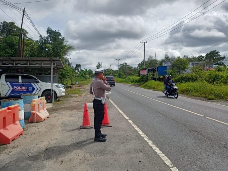 Melalui Penling, Satlantas Polres Pulang Pisau Ajak Masyarakat Utamakan Keselamatan
