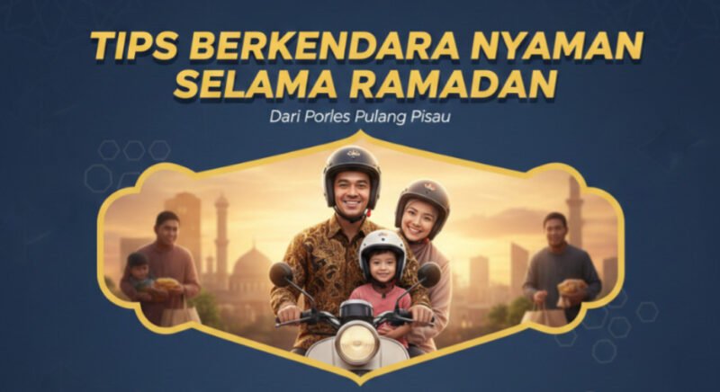 Kerap Terjadi Laka Saat Jelang Berbuka, Polres Pulang Pisau Ingatkan Hal Ini pada Pengendara