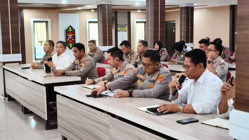 Perkuat Program Pertanian 2026, Kapolres Pulang Pisau Ikut Rakor di Polda Kalteng