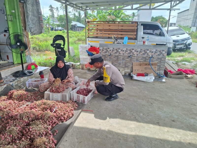 Polsek Kahayan Kuala lakukan sosialisasi kepada warga terkait Tindak Pidana Perdagangan Orang