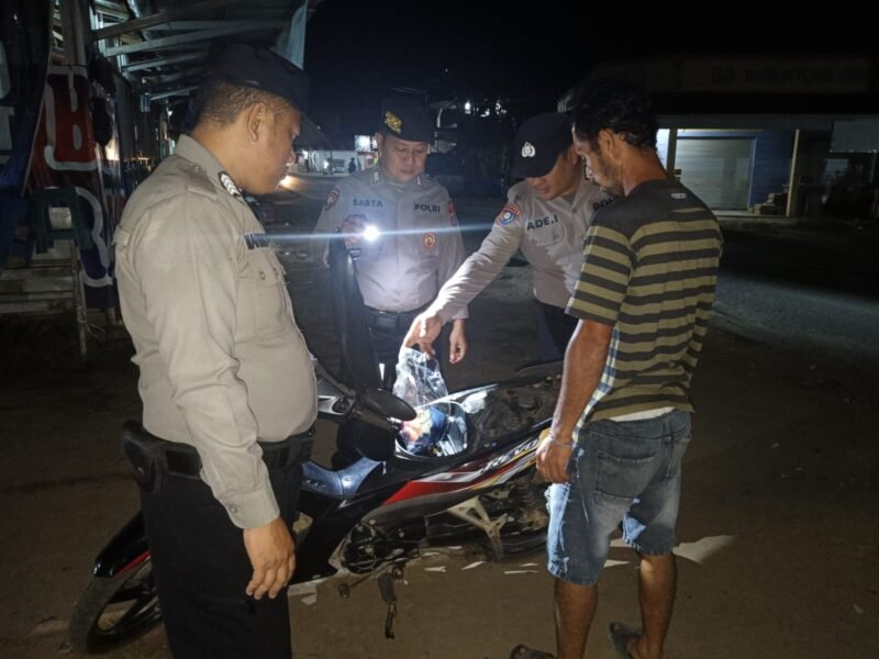 Personil Polsek Maliku Lakukan Patroli Guna Cegah Kriminalitas