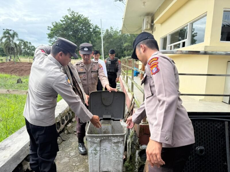 Wujud Dukungan Instruksi Presiden, Polres Pulang Pisau Sulap Mako Jadi Bersih dan Indah