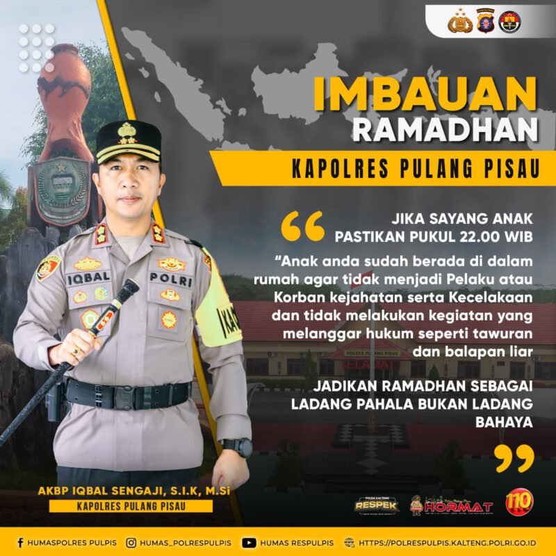 Halo Warga Pulang Pisau! 🚓