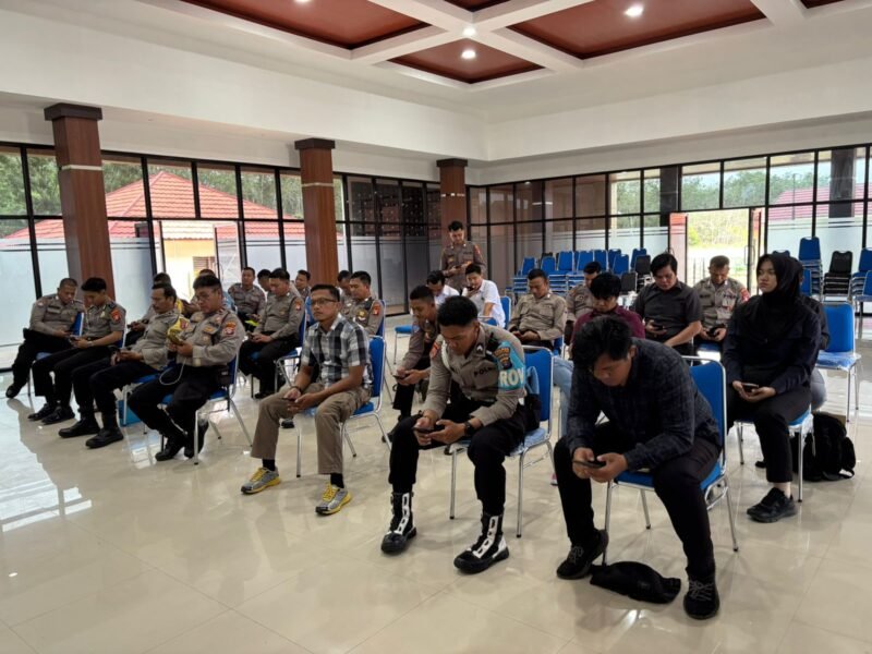 Jelang UKP 1 Juli 2026, Personel Polres Pulang Pisau Ikuti Ujian Fungsi Teknis dan Beladiri Polri