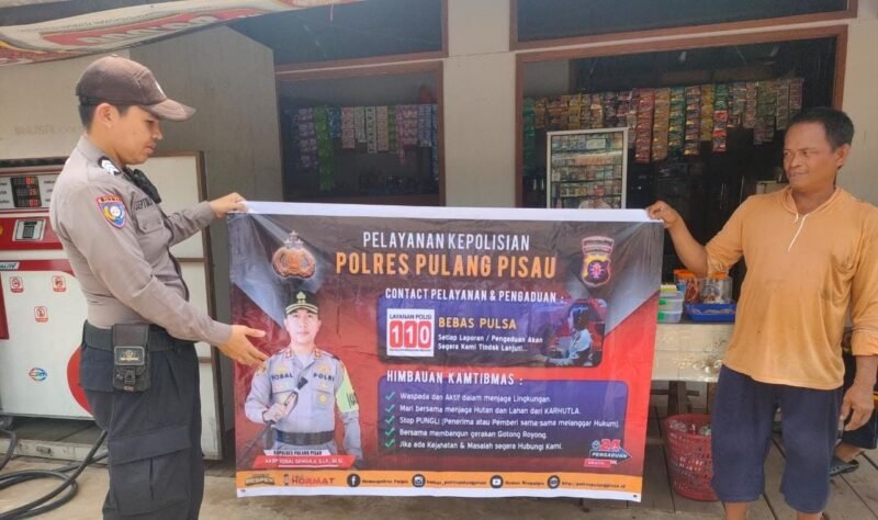Sambang ke Masyarakat, Personel Polsek Maliku Lakukan Sosialisasi dan Imbauan