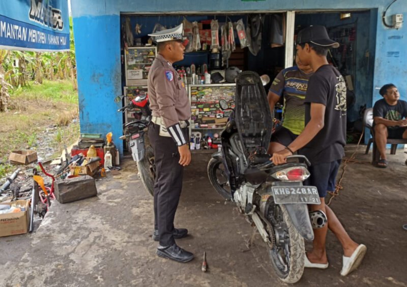 Sasar Akar Masalah, Polisi Edukasi Bengkel Stop Layani Pemasangan Knalpot Brong