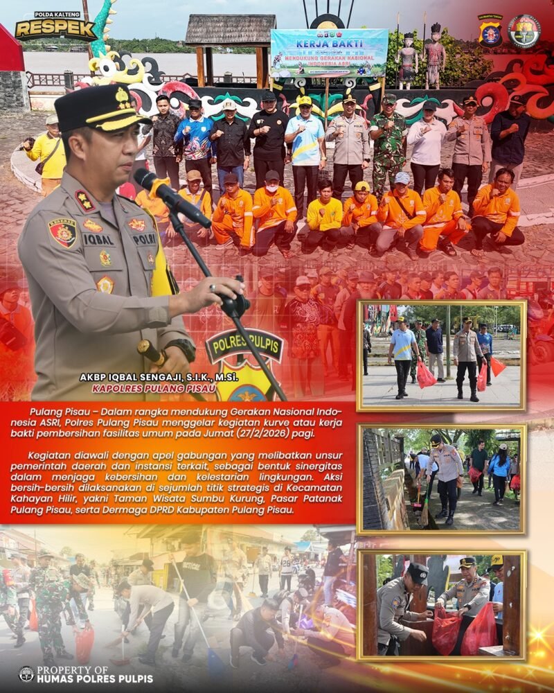 Polres Pulpis Pelopori Gerakan Indonesia ASRI 2026: Dari Desa Hingga Kabupaten Harus Bersih!