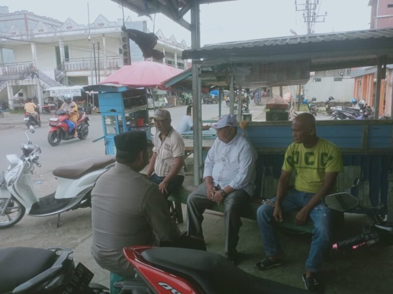 Cegah Judi Online Sat Binmas Polres Pulang Pisau Laksanakan Sambang ke Masyarakat