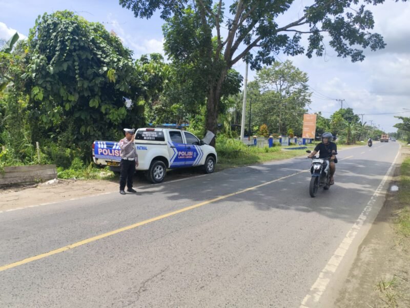 Tekan Angka Kecelakaan, Satlantas Polres Pulang Pisau Intensifkan Patroli di Jalur Lintas dan Area Rawan Pelanggaran