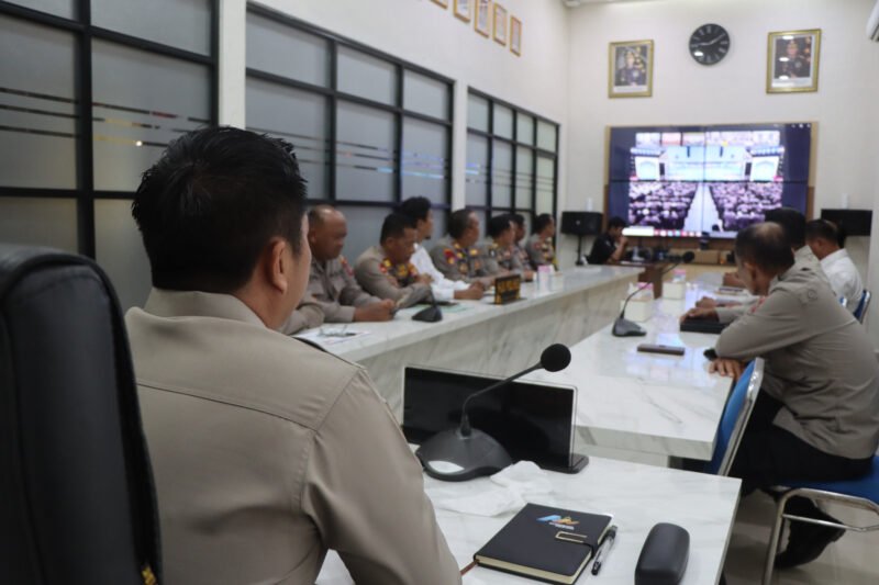 Kapolri Pimpin Rakor Kesiapan Operasi Ketupat 2026, Polres Pulang Pisau Siap Amankan Ramadan dan Lebaran
