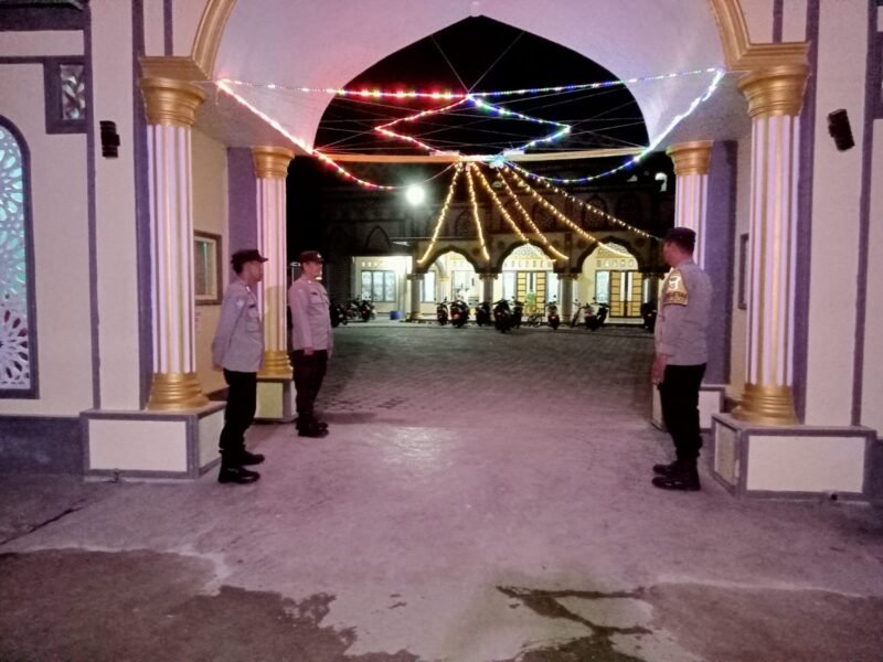 Rutinitas Personil Polsek Kahayan Kuala di bulan Ramadhan melaksanakan kegiatan Patroli Kamtibmas