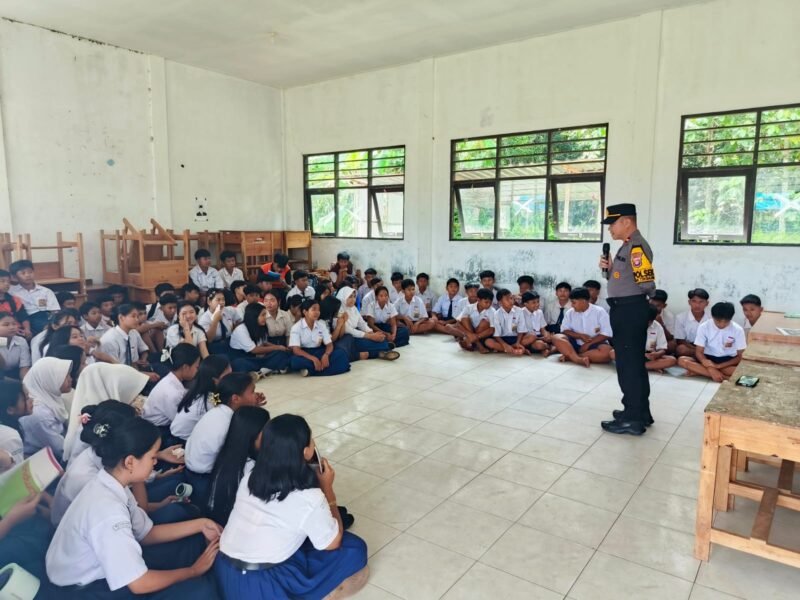 Dari Bullying hingga Knalpot Brong, Polsek Banama Tingang Beri Peringatan Tegas ke Pelajar SMPN 2