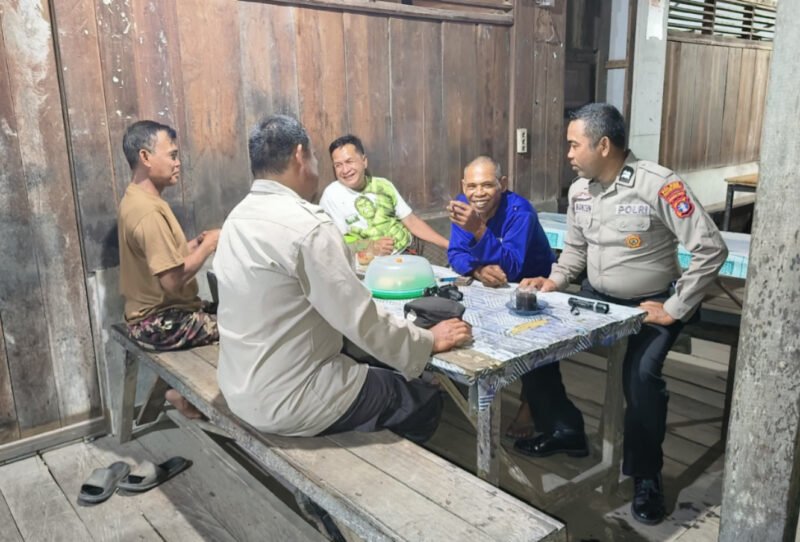 Bakar Hutan Ada Sanksi Pidananya! Sat Binmas Polres Pulang Pisau Ingatkan Warga