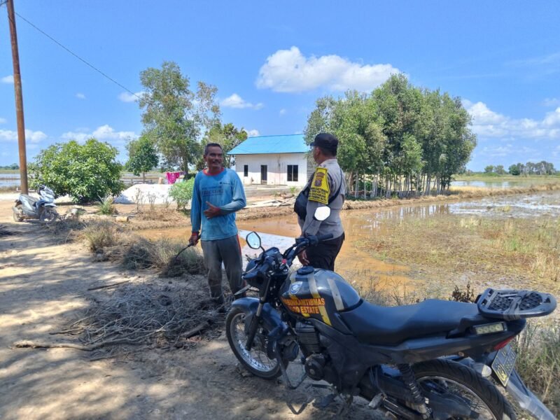 Tegaskan Larangan Karhutla, Polres Pulang Pisau Sosialisasi Sanksi Hukum bagi Pembakar Lahan