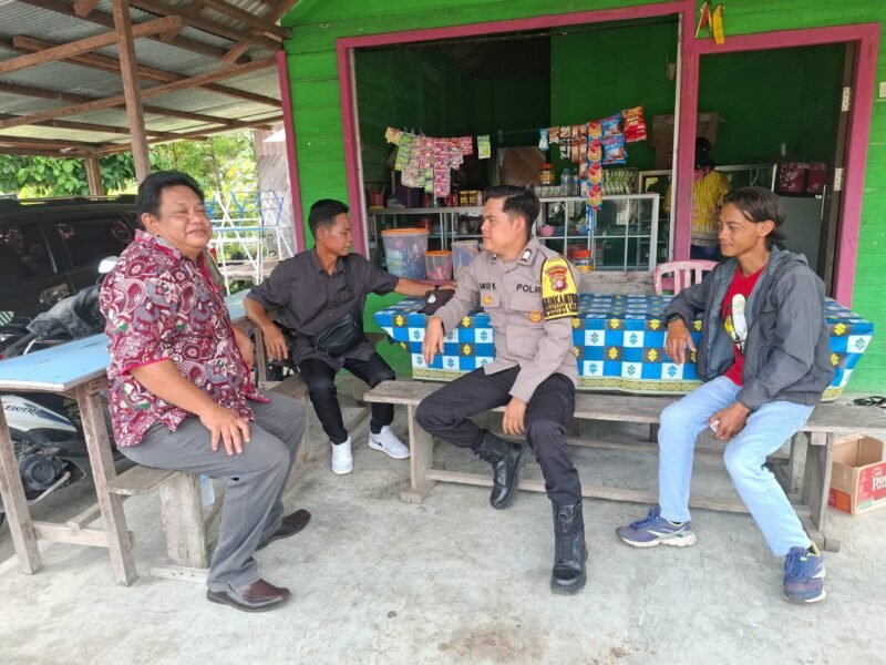 Cegah Judi Online Sat Binmas Polres Pulang Pisau Laksanakan Sambang ke Masyarakat