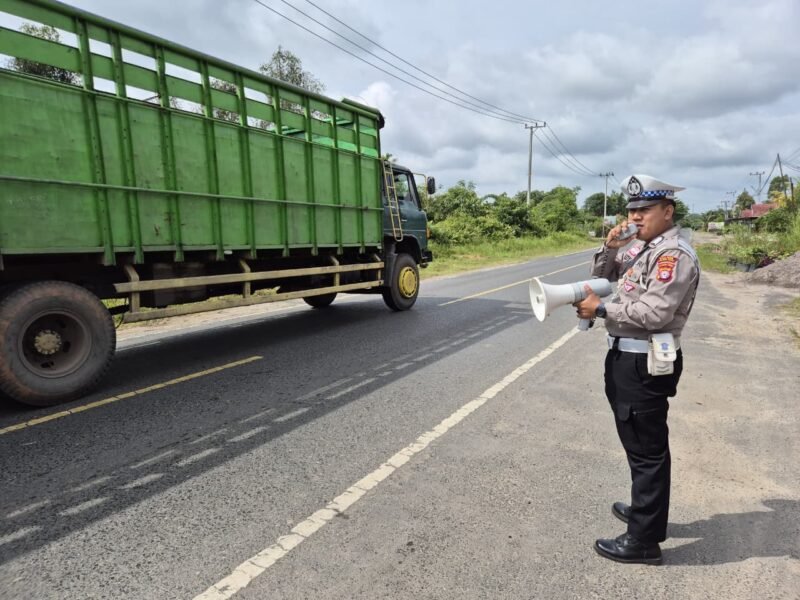 Satlantas Polres Pulang Pisau imbau warga tertib berlalu lintas