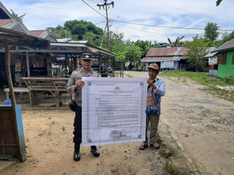 Perkuat Kemitraan dengan Warga, Polsek Maliku Gencarkan Sambang Kamtibmas untuk Cegah Gangguan Keamanan