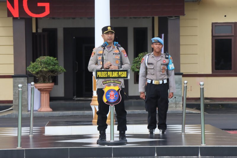 Kapolres Pulang Pisau: Personel Harus Disiplin, Profesional, dan Patuhi SOP