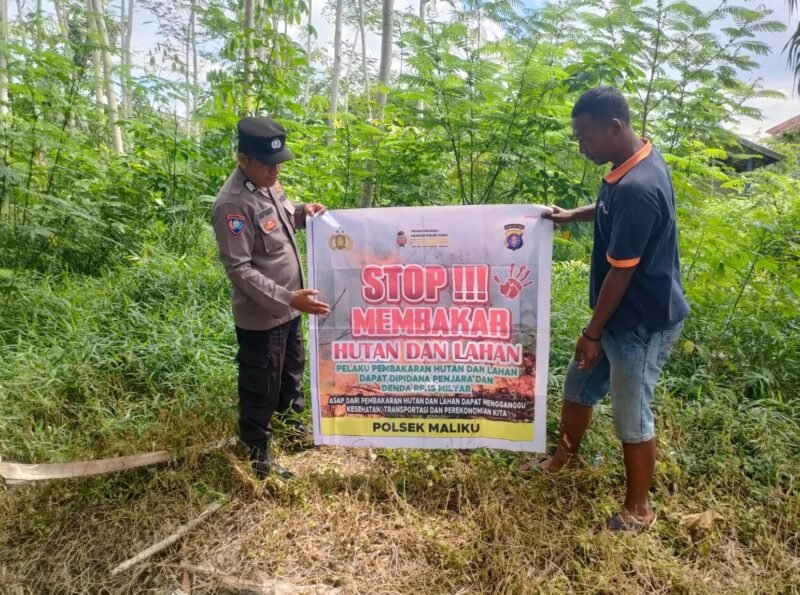Melalui Kegiatan Sambang, Polsek Maliku Ajak Masyarakat untuk Wujudkan Kamtibmas yang Aman