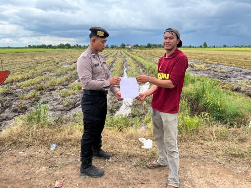 Polsek Maliku Sambangi Masyarakat dengan Beri Imbauan