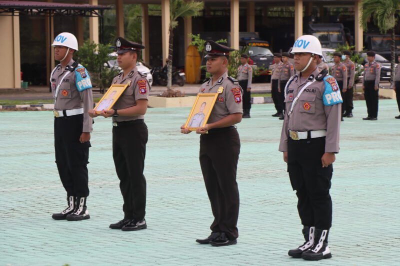 Komitmen Tegakkan Disiplin, Polres Pulang Pisau Berhentikan Dua Anggota Secara Tidak Hormat