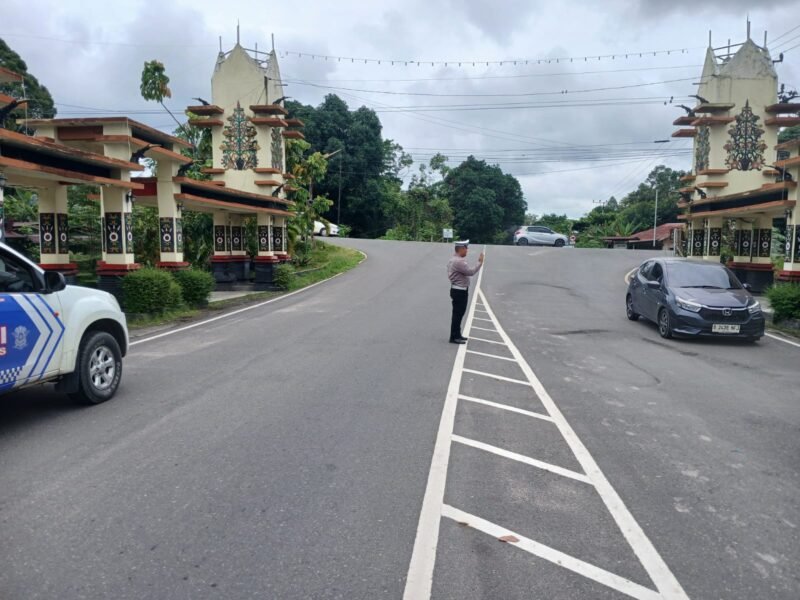Antisipasi Kecelakaan, Satlantas Polres Pulang Pisau Intensifkan Patroli di Titik Rawan Laka